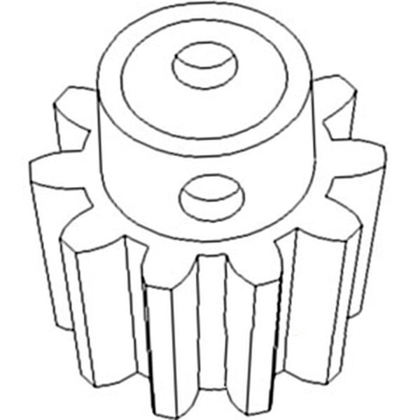Aftermarket Pinion Gear Fits Case IH Fits International Harester International Harvester 322 3069063R1 - main
